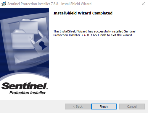 installshield wizard completed